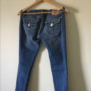 True Religion straight leg jeans 26